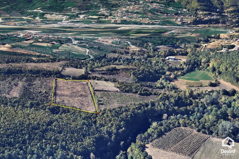 Tirane For Sale Land  The land is located in Mullet, Tirane Building Plot